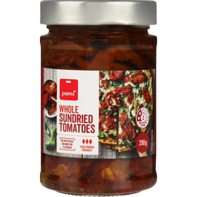 Pams Whole Sundried Tomatoes 290g