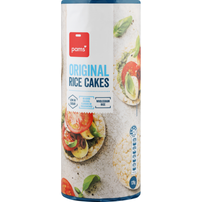 Pams Original Rice Cakes 128g