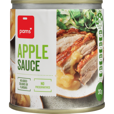 Pams Apple Sauce 312g