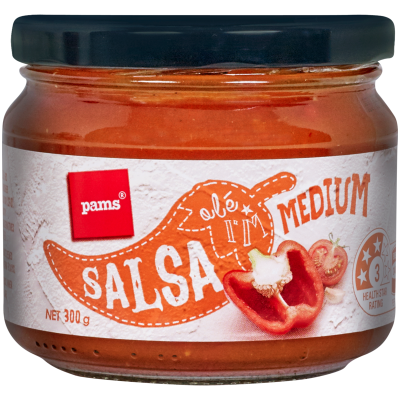 Pams Medium Salsa Dip 300g