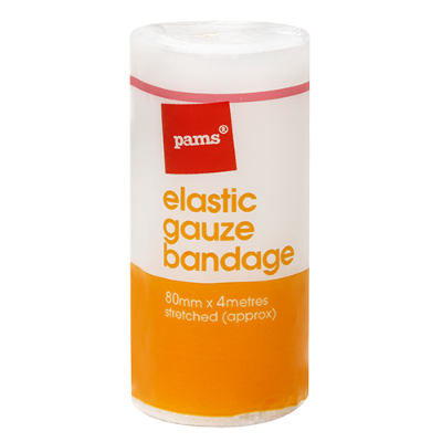 Pams Elastic Gauze Bandage 80mm