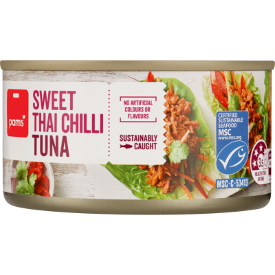 Pams Sweet Thai Chilli Tuna 185g