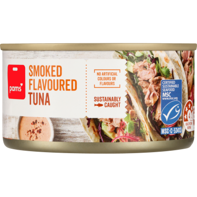 Pams Smoked Flavoured Tuna 185g