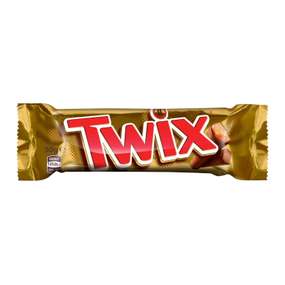 Twix Chocolate Bar 50g