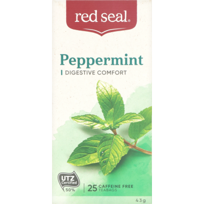 Red Seal Peppermint Tea Bags 25pk