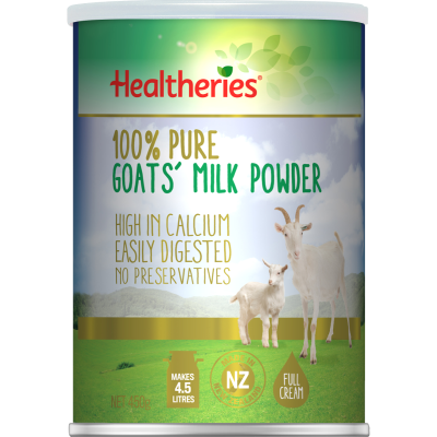 Healtheries 100% Pure Goat's Milk Powder 450g