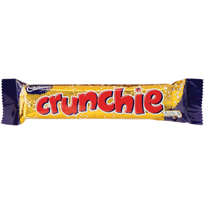 Cadbury Crunchie Chocolate Bar 50g