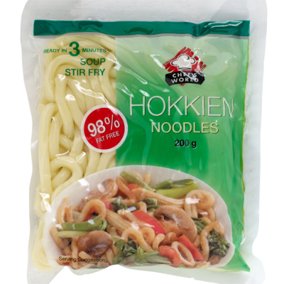 Chef's World Hokkien Noodles 200g