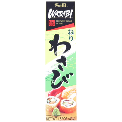 S&B Wasabi Paste 43g