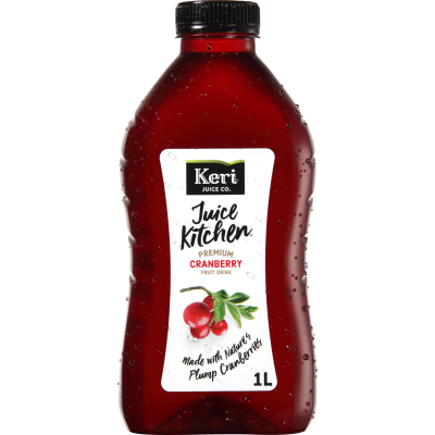 Keri Juice Kitchen Premium Cranberry Fruit Drink 1l