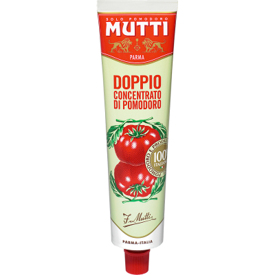 Mutti Doppio Concentrato Di Pomodoro Tomato Paste 130g