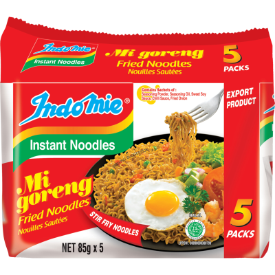 Indomie Mi Goreng Instant Noodles 5 x 85g