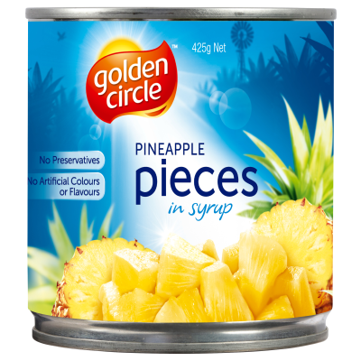 Golden Circle Pineapple Pieces In Syrup 425g