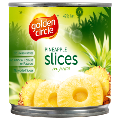 Golden Circle Pineapple Slices In Juice 425g