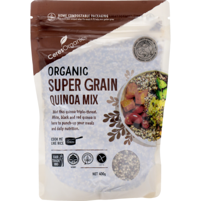 Ceres Organics Organic Super Grain Quinoa Mix 400g