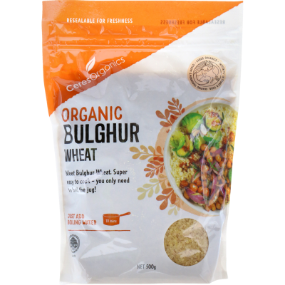 Ceres Organics Wheat Bulghur 500g