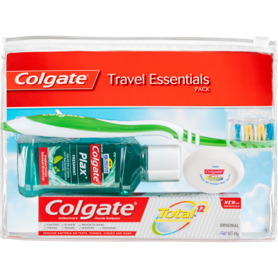 Colgate Travel Essentials Oral Care Kit 1pk