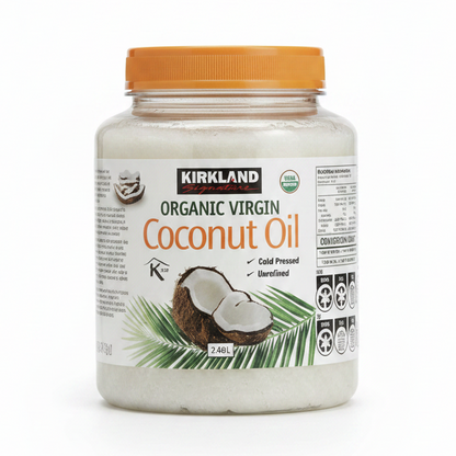 KIRKLAND SIGNATURE ORGANIC COCONUT OIL 2.48L