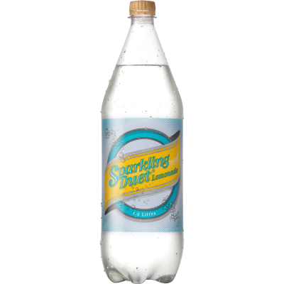 Schweppes Sparkling Duet Lemonade Soft Drink 1.5l