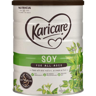 Karicare Soy Baby Infant Formula From Birth to 12 Months 900g