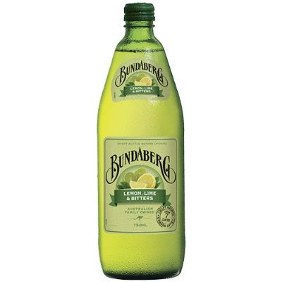 Bundaberg Sparkling Lemon Lime & Bitters 750ml