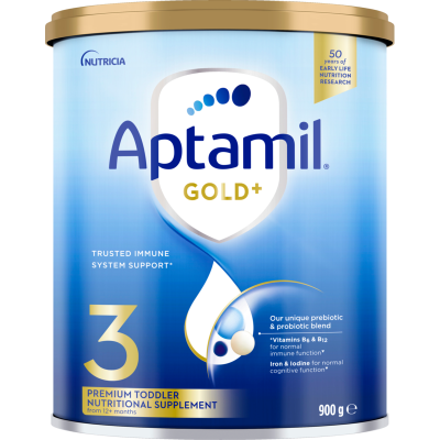 Aptamil Gold+ 3 Toddler Nutritional Supplement From 1 Year 900g