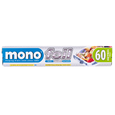 Mono Aluminium Foil 300mm Wide 60m