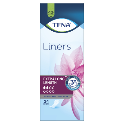 Tena Extra Long Length Liners 24pk