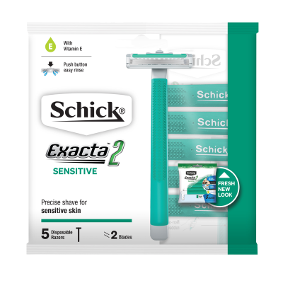 Schick Exacta 2 Sensitive Disposable Razors 5pk