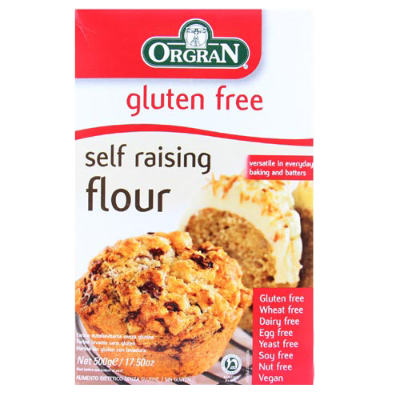 Orgran Gluten Free Self Raising Flour 0.5kg