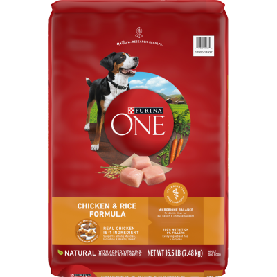 Purina ONE Smartblend Chicken & Rice Formula Dog Food 7.48kg