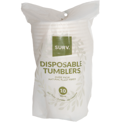 Surv Disposable Tumblers 10pk