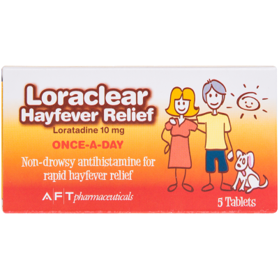 Loraclear Hayfever Relief Tablets 5pk