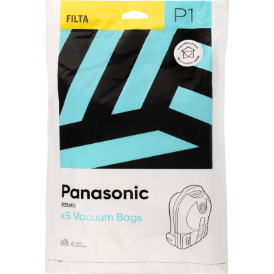 Filta Panasonic Vacuum Bags 5pk