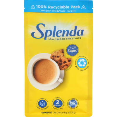 Splenda Granulated Low Calorie Sweetener 120g