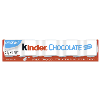 Kinder Milk Chocolate Snack Bar 21g