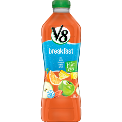 V8 Breakfast Fruit & Vege Juice 1.25l