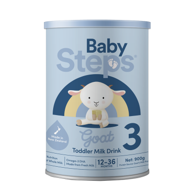 Baby Steps Stage 3 From 12 -36 Months Goat Toddler Milk Drink 900g