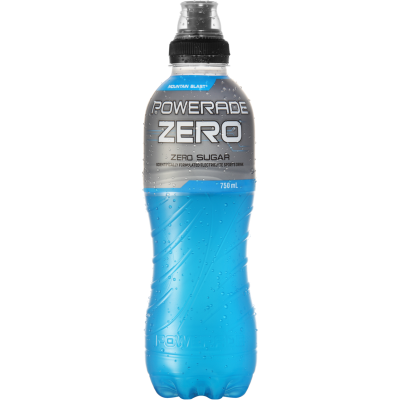 Powerade Zero Mountain Blast Sports Drink 750ml