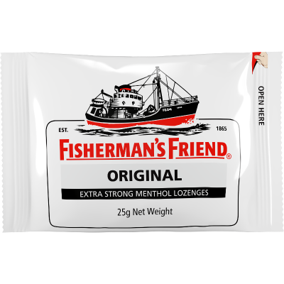 Fisherman's Friend Original Extra Strong Menthol Lozenges 25g