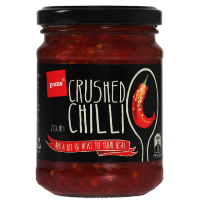 Pams Crushed Chilli 250g