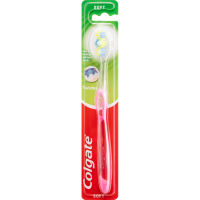 Colgate Twister Soft Toothbrush 1pk