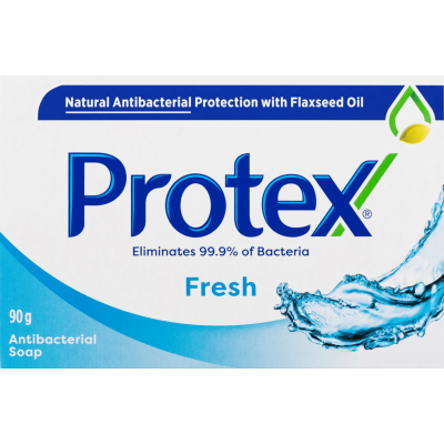 Protex Antibacterial Fresh Long Lasting Freshness Bar Soap 90g