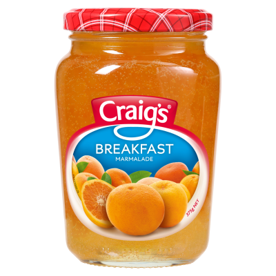 Craig's Breakfast Marmalade 375g