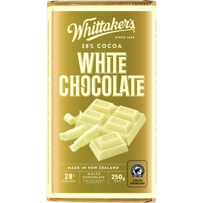 Whittaker's White 28% Cocoa Chocolate Block 250g