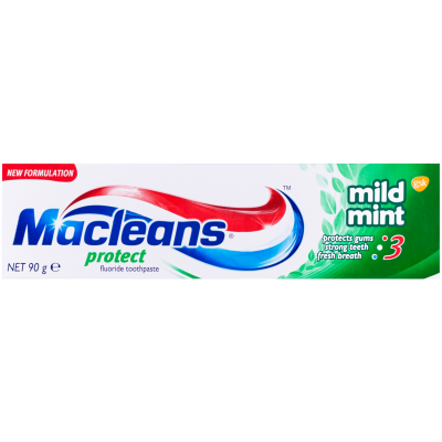 Macleans Protect Mild Mint Toothpaste 90g