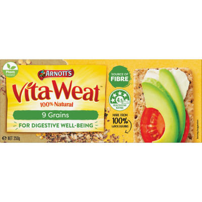 Arnott's Vita-Weat 9 Grains Crispbread 250g