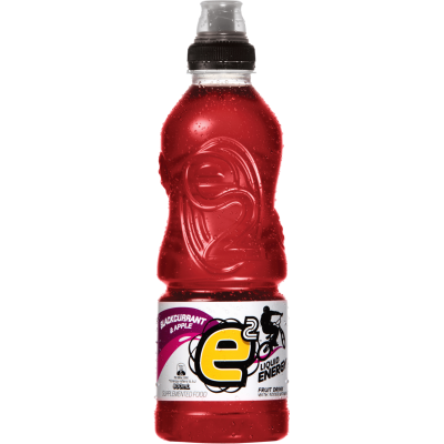 e2 Blackcurrant & Apple Liquid Energy Fruit Drink 800ml