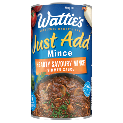 Wattie's Just Add Mince Hearty Savoury Simmer Sauce 550g