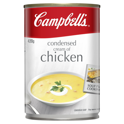 Campbell's Condensed Cream Of Chicken Soup 420g